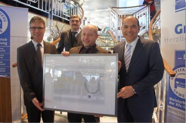 Goldener-Unternehmensbrief